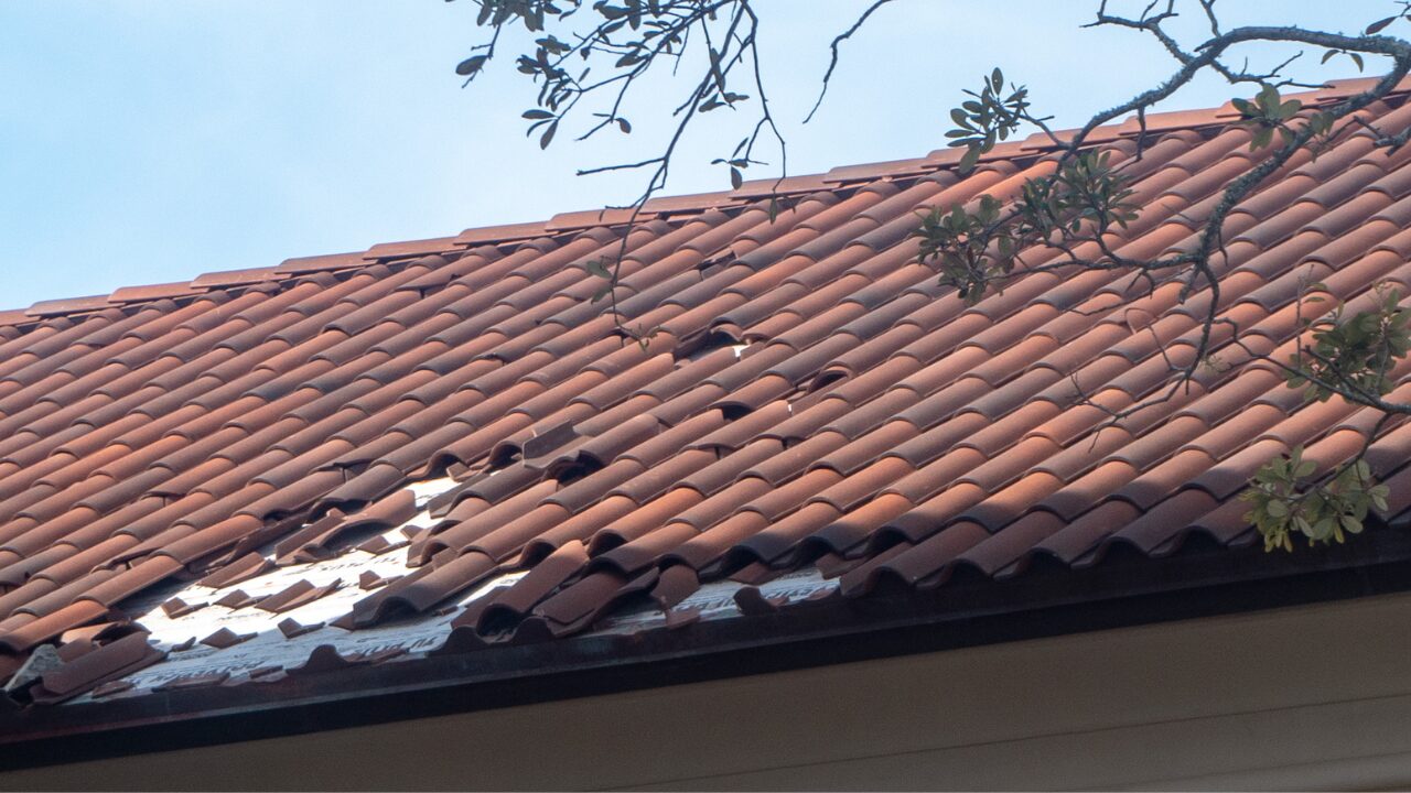 7 1 Broken Spanish tile roof